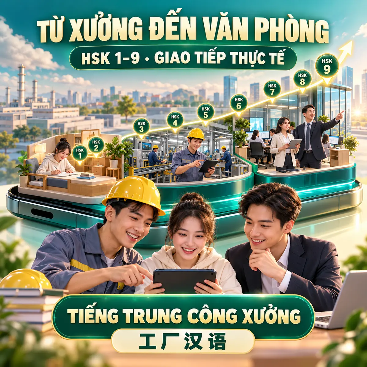Lộ trình học tiếng Trung HSK 1 đến HSK 9