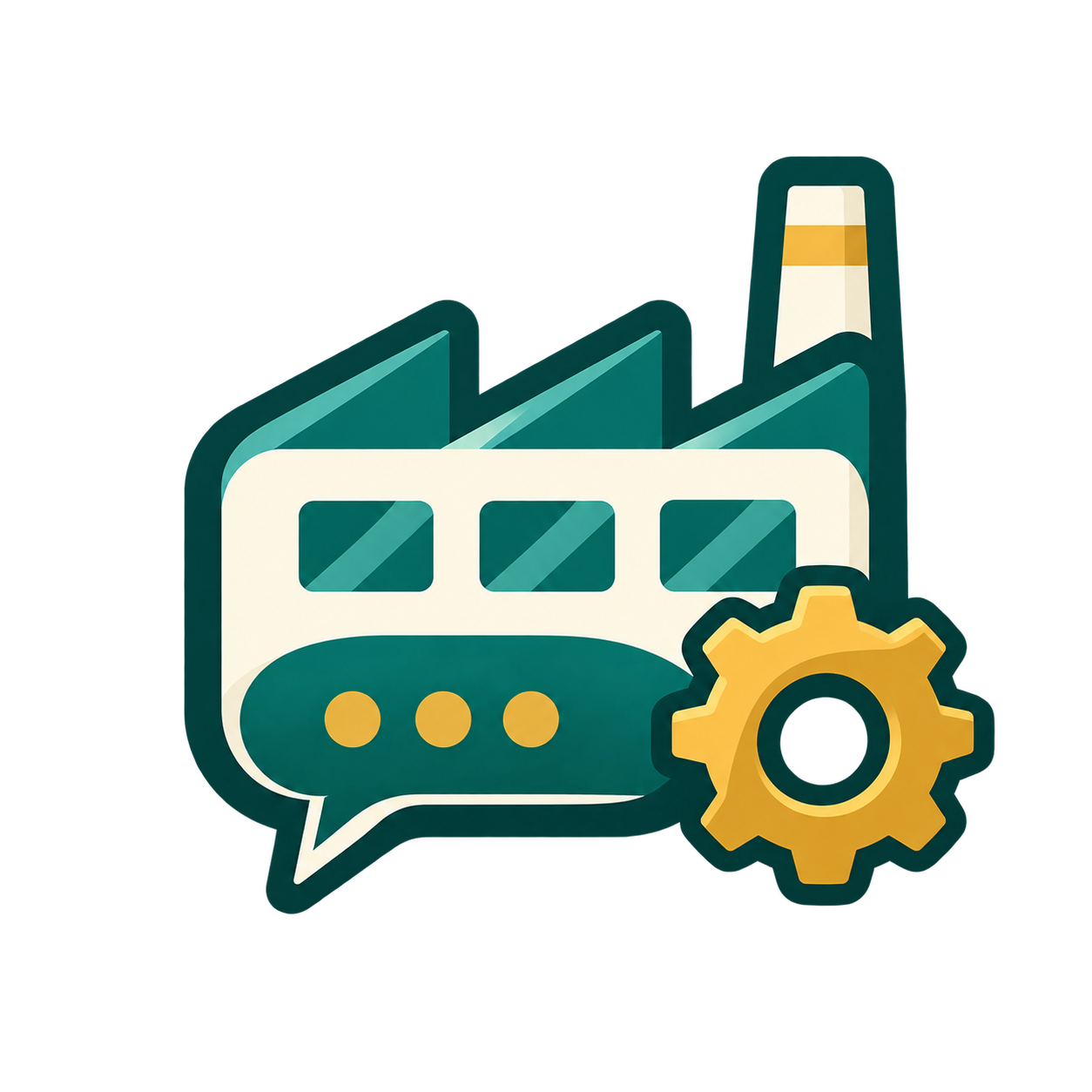 Logo Tiếng Trung Công Xưởng